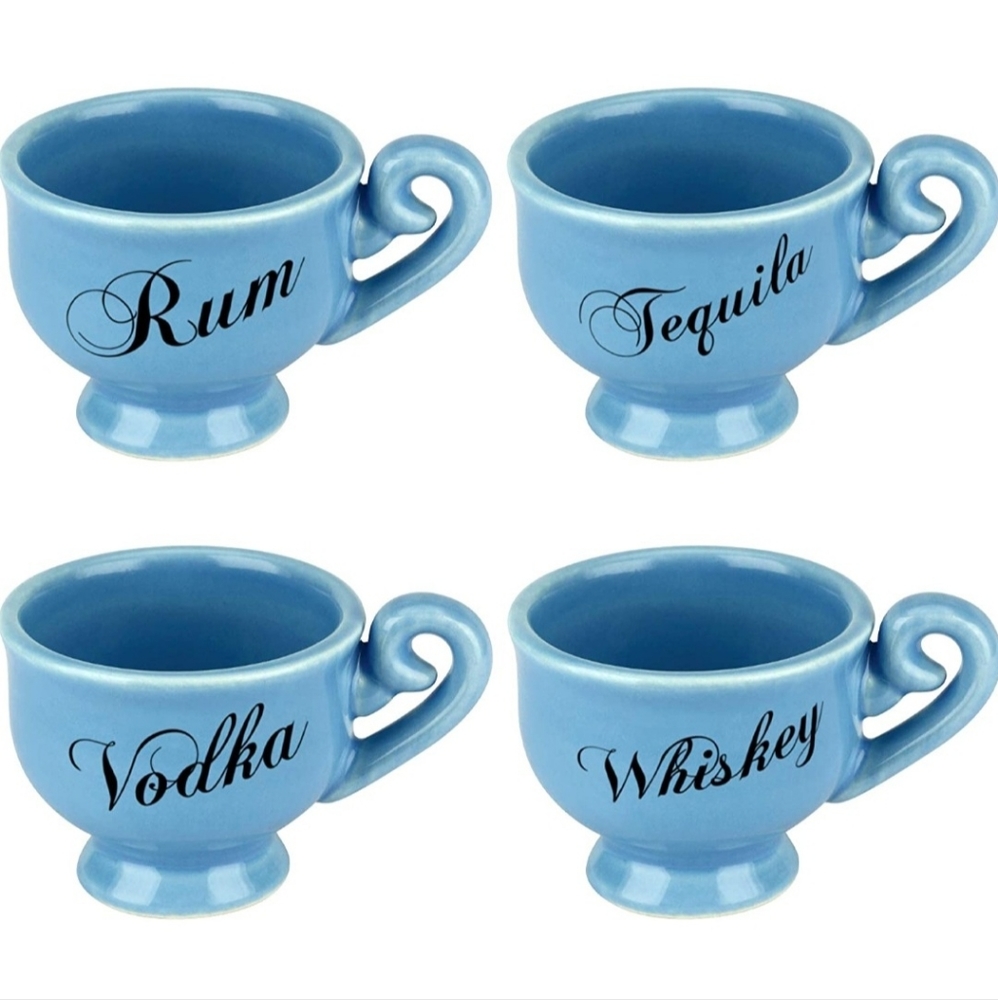 New Tea Party shot glasses